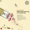 Pride of India Ginger Garlic Seasoning 2.3 oz (65 gm) w/ Convenient Grinder Cap Spicy Savory Taste | For Cooking, Marinating Stir-Frying Roasting Baki