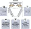 Neck massage and warm neck relaxation, neck pain relief, deep tissue equipment, neck massage, muscle relaxation, 4-head cordless massage, gift for wom
