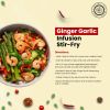 Pride of India Ginger Garlic Seasoning 2.3 oz (65 gm) w/ Convenient Grinder Cap Spicy Savory Taste | For Cooking, Marinating Stir-Frying Roasting Baki