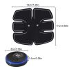Electric Muscle Toner Machine Rechargeable ABS Trainer Fat Burner Belly Shaper Muscle -Portable Toner - Trainer Workout Equipment For Men Woman Abdome
