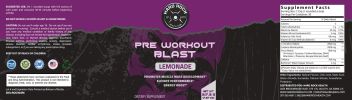 Hard Rock Health¬Æ Pre-Workout Blast Lemonade Flavor