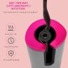 Electric LCD Display Automatic Rotating Cordless Hair Curler Fast Curling Iron Tongs Portable USB Rechargeable With Comb Safe USB Cordless Automatic R