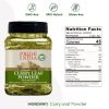 Pride Of India- Natural Curry Leaf Powder Ground - 7 oz (Half Pound) Resealable Pouch - Authentic Indian Spice Blend - Used in Soups, Stews, Chutneys