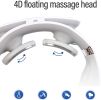 Neck massage and warm neck relaxation, neck pain relief, deep tissue equipment, neck massage, muscle relaxation, 4-head cordless massage, gift for wom