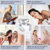 Neck massage and warm neck relaxation, neck pain relief, deep tissue equipment, neck massage, muscle relaxation, 4-head cordless massage, gift for wom