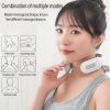 Neck massage and warm neck relaxation, neck pain relief, deep tissue equipment, neck massage, muscle relaxation, 4-head cordless massage, gift for wom